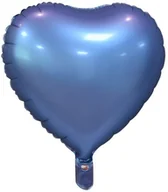 Balony i akcesoria - GoDAN Balon foliowy 18" Serce niebieskie, matowe BFOL/4171-5 - miniaturka - grafika 1