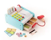 Zabawy w naśladowanie dorosłych - Trefl Kasa drewniana Kasujemy, sprzedajemy - miniaturka - grafika 1