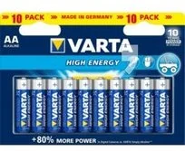 Varta Baterie alkaliczne HighEnergy AA LR06, 10 szt - Ładowarki i akumulatory - miniaturka - grafika 3