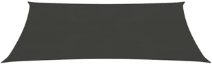 vidaXL Żagiel przeciwsłoneczny, 160 g/m, antracytowy, 2x4,5 m, HDPE vidaXL - Parasole ogrodowe - miniaturka - grafika 3