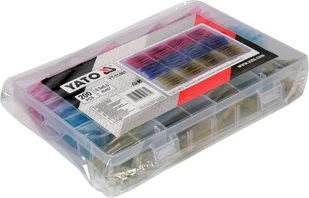 YATO ZESTAW 200 SZTUK ZACISKANYCH KOSZULEK TERMOKURCZLIWYCH 0,5-6MM2 - Akcesoria do lutowania - miniaturka - grafika 3