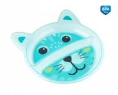 Miseczki i talerzyki dla dzieci - Canpol babies Canpol Talerz z podziałką Zwierzątka 74/005 - miniaturka - grafika 1