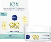 Kremy do twarzy - Nivea Q10 Power Anti-Falten + naprężanie poprawiające pory, krem dzienny z LSF 15, 2 szt. w opakowaniu (2 x 50 ml) - miniaturka - grafika 1