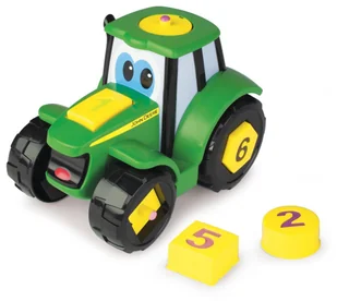 Tomy John Deere Ucz się i baw z traktorem 46654 - Samochody i pojazdy dla dzieci - miniaturka - grafika 6