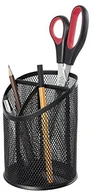 Przyborniki na biurko - Wedo 65601 Butler Office (drut 3 kieszenie, malowana proszkowo metalowy, 11 x 14,7 cm) Czarny 65601 - miniaturka - grafika 1
