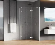 Kabiny prysznicowe - New Trendy NEW AZUR 100x80x195 K-0663 - miniaturka - grafika 1