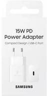 Ładowarki do telefonów - Samsung Ładowarka sieciowa 1xUSB-C 15W EP-T1510 bez kabla) biała | - miniaturka - grafika 1
