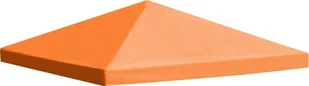 vidaXL Zadaszenie altany ogrodowej, 310 g/m, 3 x 3 m, pomarańczowe - Pawilony ogrodowe - miniaturka - grafika 7