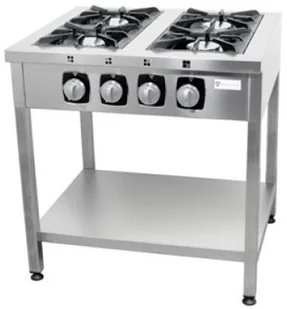 Resto Quality Kuchnia gazowa wolnostojąca 4 palnikowa RQ403554 | 32,8kW - Piece, kotły  i płyty grzejne gastronomiczne - miniaturka - grafika 2