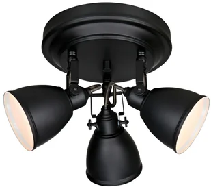 Markslojd plafon FJALLBACKA - Czarny (105815) - Lampy sufitowe - miniaturka - grafika 2