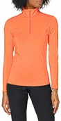 Koszulki sportowe damskie - CMP Damska koszulka Pile Leggero Softech z długim rękawem shirt, Red Fluo, 44 30L1086 - miniaturka - grafika 1