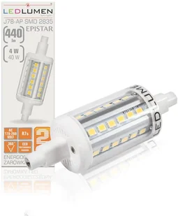 LEDlumen Żarówka LED CCD NW J78-AP, R7s, 4 W, barwa biała neutralna - Żarówki LED - miniaturka - grafika 6