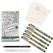 Cienkopisy - Bruynzeel/sakura Sakura Zentangle Markery- mix12 sztuk Z12PTGB - miniaturka - grafika 1