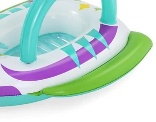 Bestway Dmuchana Łódka 107cm x 112cm Bestway 34149 LT-10724-0 - Materace dmuchane i koła do pływania - miniaturka - grafika 5