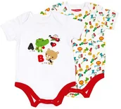 Śpiochy dla niemowląt - Fisher Price Romper 2pcs FP10052 - miniaturka - grafika 1