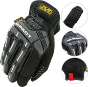 Rękawice robocze - Mechanix Wear Mechanix Wear Rękawice M-Pact Open Cuff Czarno-Szare XL 22148-6 - miniaturka - grafika 1