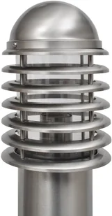 vidaXL Lampa podłogowa ze stali nierdzewnej. - Lampy ogrodowe - miniaturka - grafika 2