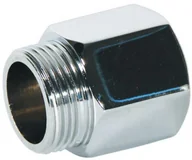 Akcesoria hydrauliczne - AquaFilter Chromowane przyłącze mosiężne 3/4" GZ x 3/4" GW FT02 FT02 - miniaturka - grafika 1