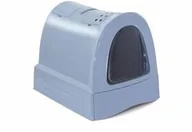 Kuwety dla kotów - Argi Krytý kočičí záchod s výsuvnou zásuvkou pro stelivo 40 x 56 x 42,5 cm modrá - miniaturka - grafika 1