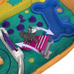 Mattel Polly Pocket Kompaktowe Zestawy Corgi Cuddles FRY35 GTN13 - Domki dla lalek - miniaturka - grafika 8