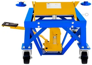 456 MSW Motor Technics 45674755 Podnośnik motocyklowy na kołach udźwig 135 kg wymiary platformy 410-350 mm wysokość podnoszenia 350-870 mm) 74755-uniw - Wózki magazynowe - miniaturka - grafika 7