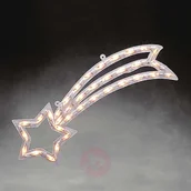 Wielkanoc - Konstmide Kontur do okna Kometa z LED, ciepła biel - miniaturka - grafika 1