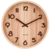 Zegary - Karlsson Zegar ścienny Pure small light basswood by KA5808WD - miniaturka - grafika 1
