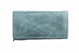 Jennifer Jones Portfel Damski Skóra Ekologiczna Z Teksturą Średni Z Suwakiem Wewnątrz 1108 - Portfele - miniaturka - grafika 6