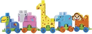 Ecoiffier Pociąg ze zwierzętami w zoo 7600007840 - Klocki - miniaturka - grafika 3