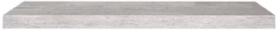 VidaXL Lumarko Półka ścienna, szarość betonu, 80x23,5x3,8 cm, MDF 326600 VidaXL - Półki do salonu - miniaturka - grafika 4