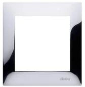 Klawisze i ramki - Kontakt Simon Kontakt_Simon Ramka 1-krotna PREMIUM IP20 / IP44 chrom DR1/63 - miniaturka - grafika 1