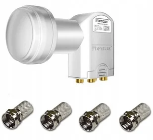 OPTICUM Konwerter Sat Quad 4K Konwenter 4 Wyjścia - Konwertery satelitarne - miniaturka - grafika 2