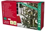 Pozostałe oświetlenie - Konstsmide 1165  000 LED Baumkette ""Slim Line"" z 10 małymi/do użytku wewnątrz pomieszczeń (IP )/4,5 V wewnętrzny transformator/z przełącznikiem/10 ciepła świec na trzonku białych diod/przewód zielony 1165-000 - miniaturka - grafika 1