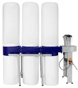 Odciągi trocin i wiórów - 028 02869797 Odciąg do wiórów wydajność odsysania 4560 m3/h moc silnika 3,8 kW) 69797-uniw - miniaturka - grafika 1