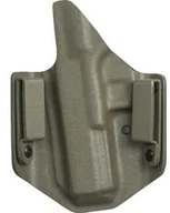 Wiatrówki karabinki - Helikon TEX kabura OWB NO LIGHT HOLSTER G17 - Full Kydex - flat dark earth (HP-OGSR-KDX-FDE) HP-OGSR-KDX-FDE - miniaturka - grafika 1