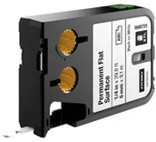 Taśmy do drukarek barwiące - Dymo Oryginał XTL taśma poliestrowa trwała 6 mm) Czarna na białym 9 1m długości 1868735 - miniaturka - grafika 1