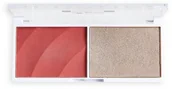 Palety i zestawy do makijażu - Makeup Revolution Paleta róży i rozjaśniaczy Relove Color Play Duo Palette) 5,8 g Cień Daydream) - miniaturka - grafika 1