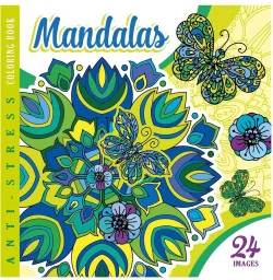 Kolorowanka antystresowa Mandalas - Literatura popularno naukowa dla młodzieży - miniaturka - grafika 2