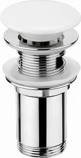 Deante Korek Click-Clack ceramiczny, z tuleją biały NHC C10U - Korki do umywalek - miniaturka - grafika 3