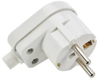 Akcesoria do oświetlenia - Solight Solight P70  Wtyczka kątowa 230V/16A - miniaturka - grafika 1