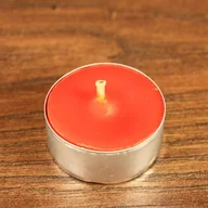 Świece - Magoi Agni Tealight - pomarańczowa świeca z wosku (herbaciarka) drim81 - miniaturka - grafika 1