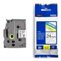 Brother taśma 24mm black on clear TZE151 - Akcesoria do kas i terminali - miniaturka - grafika 5