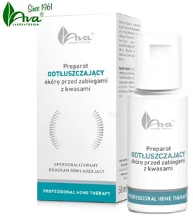 AVA AVA Professional Home Therapy Preparat ODTŁUSZCZAJĄCY skórę przed zabiegami z kwasami, 50ml - Kosmetyki do demakijażu - miniaturka - grafika 2