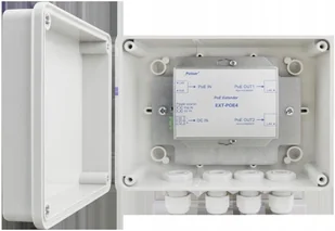 PULSAR EXTENDER POE ZEW 48V) EXT-POE4H W OBUDOWIE HERMETYCZNEJ DO 2 KAMER IP EXT-POE4H - Akcesoria do monitoringu - miniaturka - grafika 3