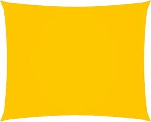 vidaXL Prostokątny żagiel ogrodowy, tkanina Oxford, 2x3,5 m, żółty 135586 - Parasole ogrodowe - miniaturka - grafika 7