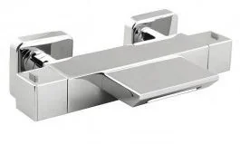 Sapho DIMY bateria wannowa termostatyczna, naścienna, kaskada, chrom (UN57306) DM292 - Baterie wannowe i prysznicowe Sapho DIMY bateria wannowa termostatyczna, naścienna, kaskada, chrom (UN57306) DM292 - Baterie wannowe i prysznicowe - miniaturka - grafika 1