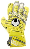 Piłka nożna - Uhlsport rękawice męskie Elm Unlimited Soft SF-bramkarskie, żółty 101102401 - miniaturka - grafika 1