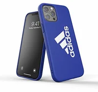 Etui i futerały do telefonów - Adidas Etui zaprojektowane do iPhone 12 Pro Max 6.7, Sports Iconic, etui sprawdzone pod kątem upadku, odporne na uderzenia podwyższone krawędzie, sportowe etui ochronne, niebieskie EX8023 - miniaturka - grafika 1
