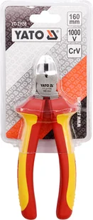 YATO Szczypce tnące boczne vde 160 mm YT-21158 YT-21158 - Kombinerki i obcęgi - miniaturka - grafika 4