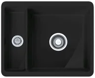 Zlewozmywaki - Franke Kubus KBK 160 czarny mat 126.0442.602 - miniaturka - grafika 1